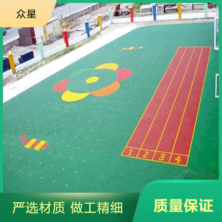太原市篮球场硅PU塑胶地坪 - 方案